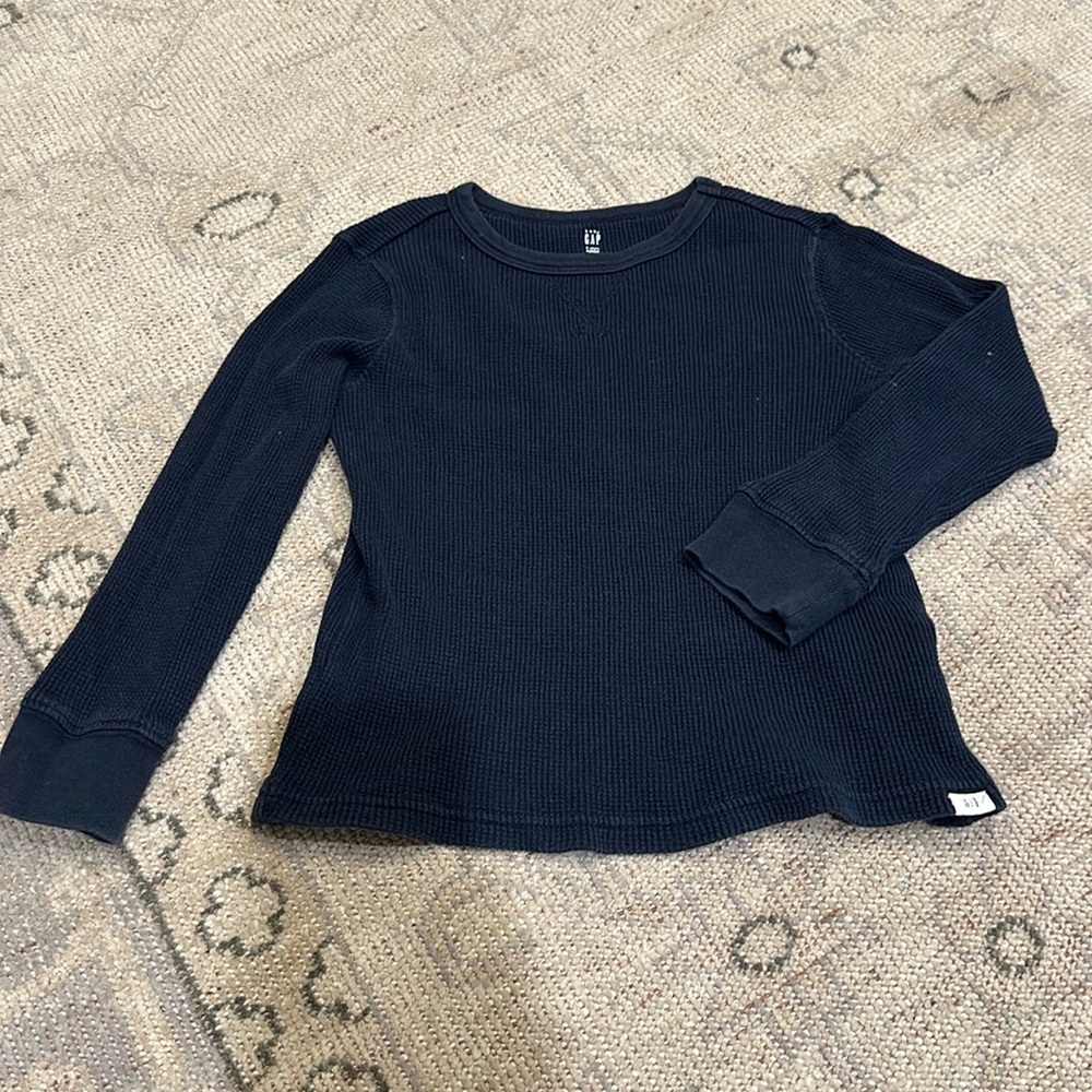 Gap baby Thermal Waffle Knit Top Size 5